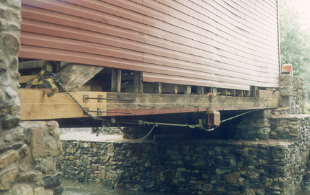 Roddy Road Covered Bridge lower chord repair detail, #3.