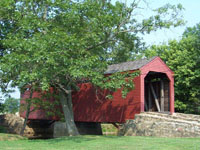 Covered bridge restoration.