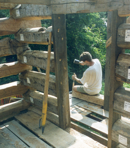 Fitting and assembly of timbers.