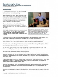Frederick News Post Article, March 2, 2009