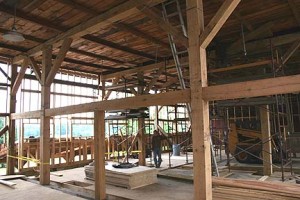 Barn Conversion Near Gaithersburg, MD (Photograph Courtesy of Fitzgerald's Heavy Timber Construction, Inc., 2006). 