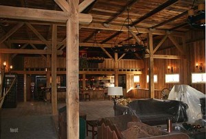 Barn Conversion Near Gaithersburg, MD (Photograph Courtesy of Fitzgerald's Heavy Timber Construction, Inc., 2006). 