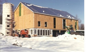 Standing Seam Roof Installed