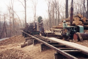Our early 20th century sawmill for all eras of historic projects.