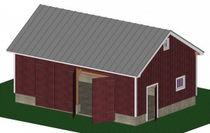 Complete Design Model for a New Timberframe Structure