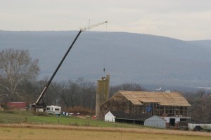 Roof Complete -- Shortening the Silo by 16'