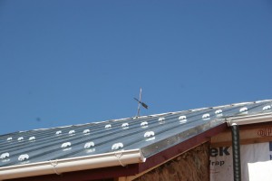 Galvanized Steel Standing Seam Roof Complete