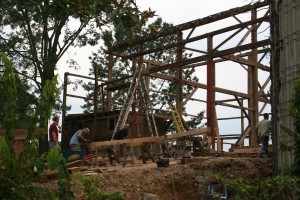 Frame Stripped Bare -- Repairs Begin