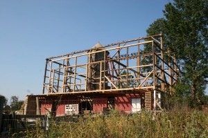 Frame Repairs Under Way