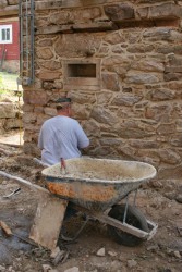 Repointing Stone Foundation