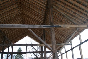 When Joinery Has Failed But the Timber is Still Sound, We Sometimes Use Historically Sensitive Metal Repairs Such as These Straps