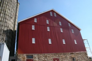 Gable Siding and Louvers Complete