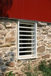 New Parlor Barred Window Installed