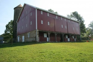 Completed View of Barnyard and Forebay