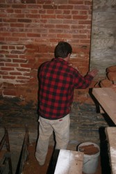 Careful Repointing With Soft Lime Mortar
