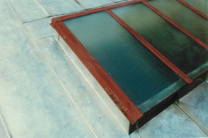 Soldered Flashing Helps Prevent Leaks