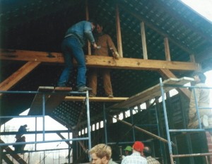 New Tie, Braces, and Gable Framing