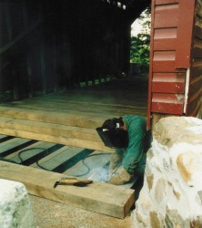 Welding Repairs To Added Steel Floor Stringers