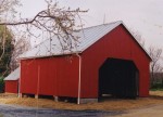 Restoration of Timberframe Corncrib