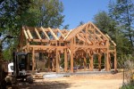 Timberframe Garage and Work Shop 